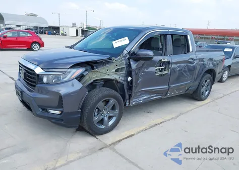2023 Honda Ridgeline Rtl-E z USA, uszkodzony, nr VIN 5FPYK3F74PB010763